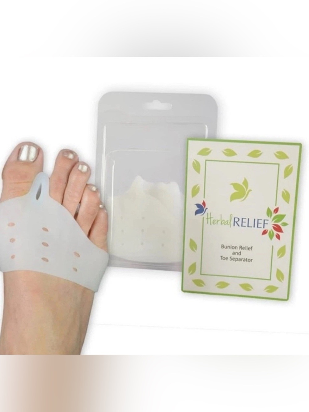 Bunion Relief, Toe Separator, and Toe Spacer 1PC